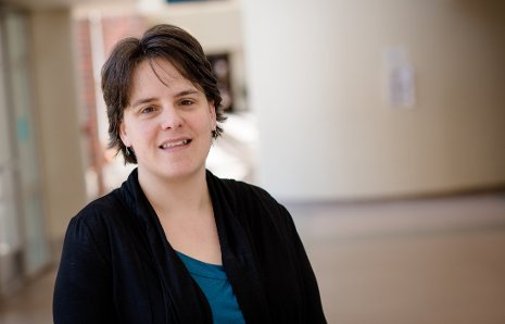 Amy Marcarelli is shown at Michigan Technological University. Marcarelli, an associate professor in biological sciences has received a NSF CAREER Award